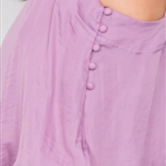 Mustard Seed Lilac Butterfly thong bodysuit - Picture 3 of 11